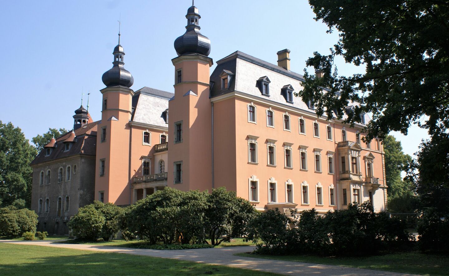 Nordwestseite Schloss Altd&ouml;bern, Foto: Boris Aehnelt