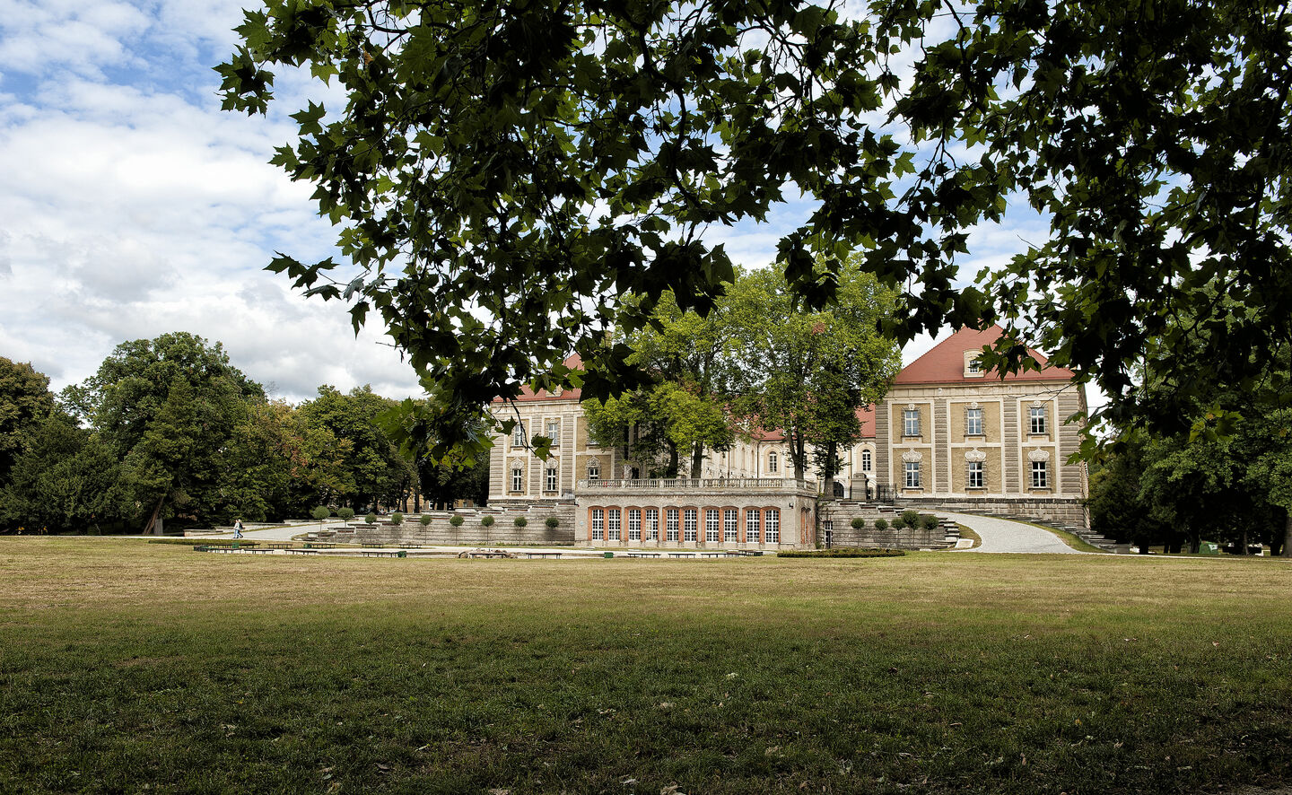 Parkpartie hinter dem Schloss, Foto: Adam Żyworonek