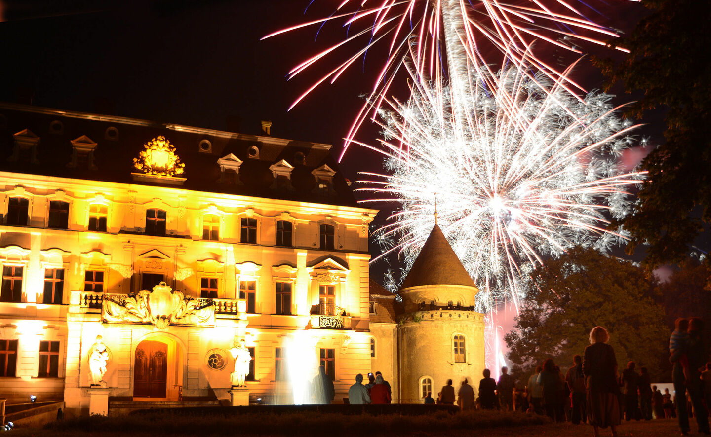 Feuerwerk zu den Parksommertr&auml;umen, Foto: Uwe Hegewald