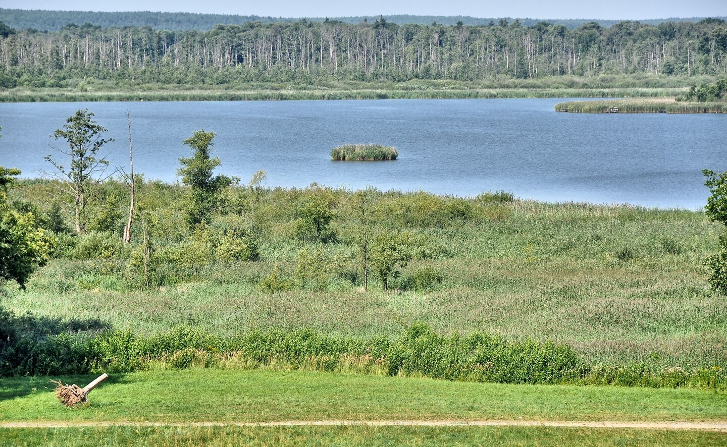 Blick auf den Brodzkie-See, Foto: Krzysztof Kilian