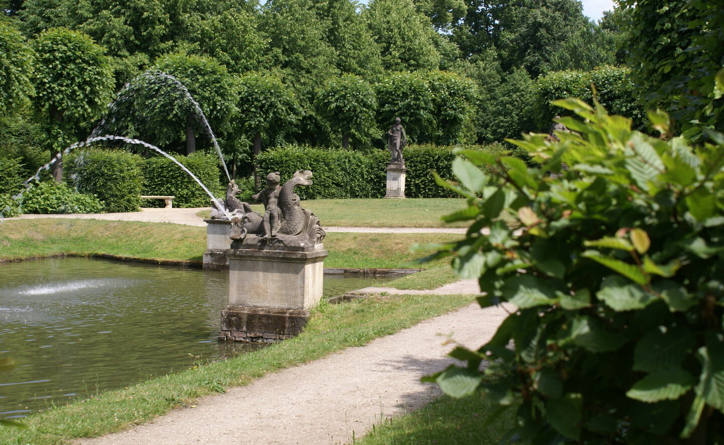 Blick in den Franz&ouml;sischen Garten, Foto: Boris Aehnelt