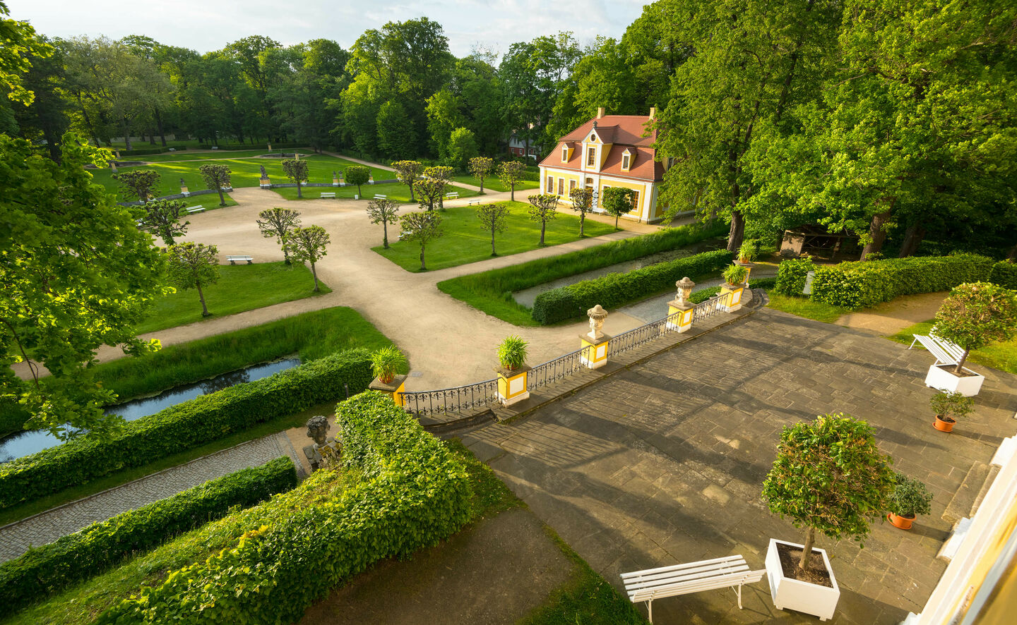 Blick von der Schlossterrasse, &copy; Leo Seidel