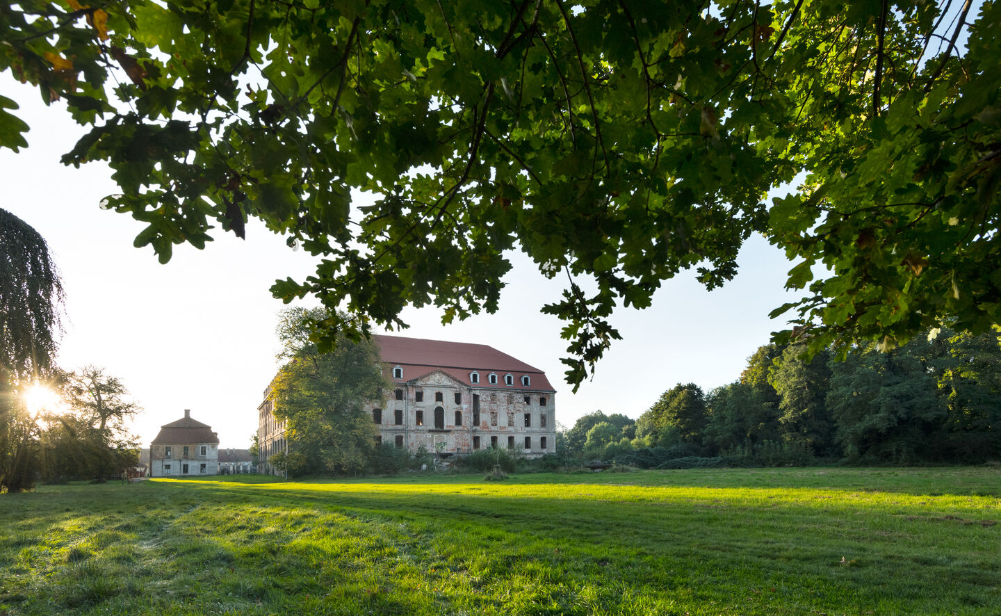 Blick auf das Schloss von Br&uuml;hl in Brody, &copy; Leo Seidel