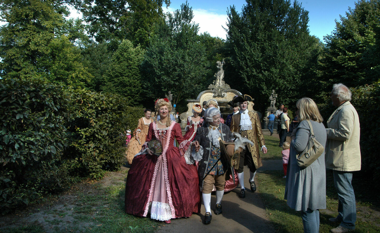Parksommertr&auml;ume im Schlosspark Altd&ouml;bern, Foto: Uwe Hegewald