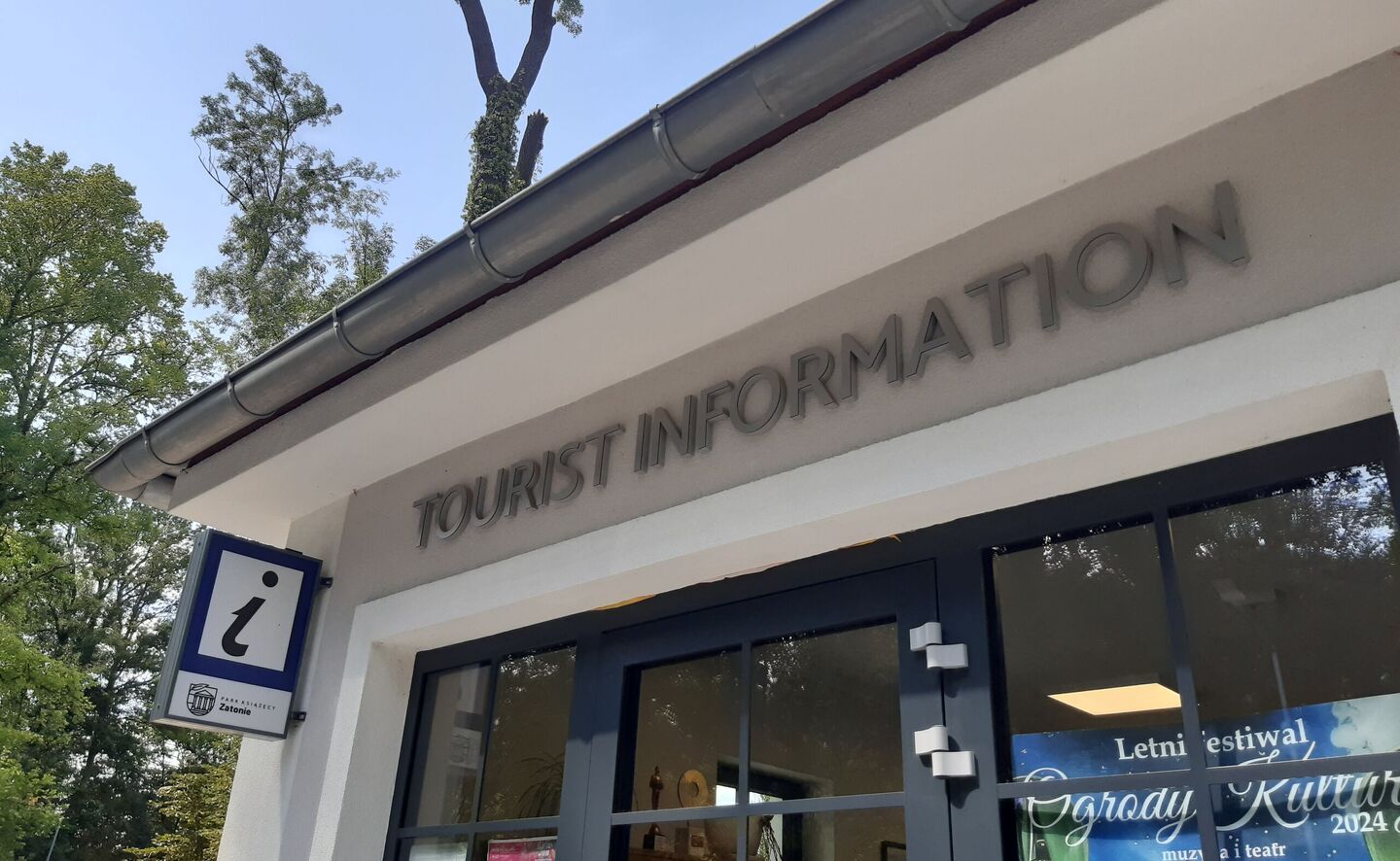 Touristeninformation im Park, &copy; Monika Drozłowska